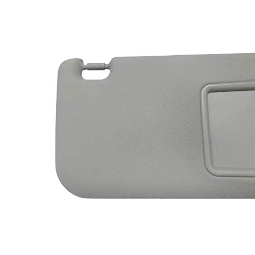 SAILEAD Sun Visor for Toyota RAV4 with Sunroof and Light 74320-42501-B2, for Year 2006 2007 2008 2009 2010 2011 2012 2013 (Right Passenger Side, Gray) - Thumbnail 2