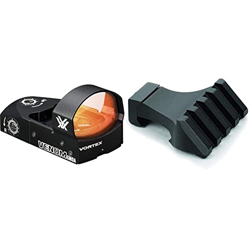Vortex Optics Venom Red Dot Sight 6 MOA Dot & Vortex Optics 45 Degree Mount for Red Dot Sights