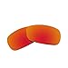 BVANQ Polarized Lenses Replacement for Oakley (OO4044) Crosshair 2.0 Sunglasses (Fire Red Mirror Coatings)