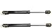 Apexstone 250N/56LB 10inch Gas Struts, Gas Shocks, Gas Springs, Gas Strut Lift Support 250N Hinge, Lid Stay, Set of 2