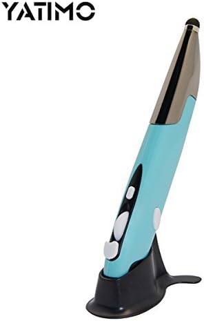 Yatimo PR-06 Portable Wireless Touch Screen Handwriting Digital Pen Mouse with Web Browsing for Teaching PPT Computer Ipad (Blue)