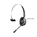 AUXBLUE Trucker Bluetooth Headset V4.2/noise cancellation hands free Bluetooth earbud, Truck drivers,office,and Skype,call center of the wireless Bluetooth headphones with Microphone (black)