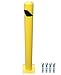 YM M2380 Steel Pipe Safety Bollard, 4-1/2
