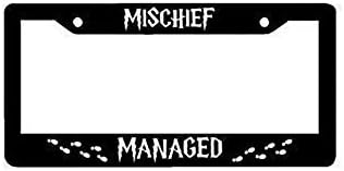 Mischief Managed - License Plate Frame