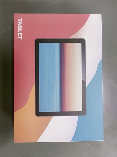 Tableta Android,18GB (6 + 12)de Memoria,128 GB de Almacenamiento,Pantalla de 10,1 Pulgadas,Pantalla Táctil IPS de alta Definición de 1280 x 800,Compatible con Bluetooth,Doble cámara,GMS y WiFi (Negro)
