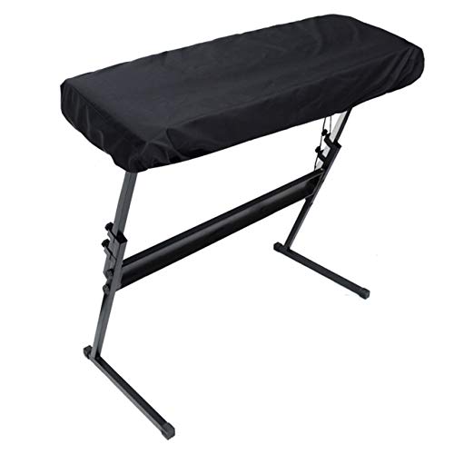 Bluecell Piano Keyboard Dust Cover for 61 Keys Waterproof Dust Proof Electronic Keyboard Bags Cases Covers - Made of Nylon/Spandex- Elastic Cord and - Locking Clasp - Keep It Free From Dust and Dirt - Thumbnail 3