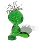 Koziol Designs Curly Paper Clip Holder in Green