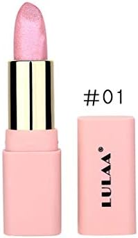 Muium Beauté Sexy Rouge à Lèvres Brillantà La Mode Cosmétiques Femmes à Lèvres Métallique Brillant Color Maquillage à Lèvres