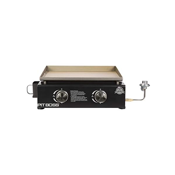 PIT-BOSS-PB336GS-2-Burner-Table-Top-Gas-Cast-Iron-Griddle-Black