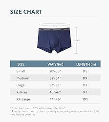 DAVID ARCHY Men's 4 Pack Underwear Ultra Soft Comfy