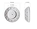 Pressure Gate Wall Protector Cups By Hold Tight Market: Wall Guard Mount Pads For Baby & Pet Gates, Safety Wall Bumpers For Doorways, Stairs & Baseboard, 4-Piece Corner Protector Included
