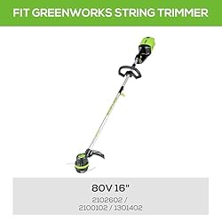 Greenworks 0.080" 80V Front Mount String Trimmer