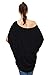 GLOSTORY Women's Off Shoulder Tops Women Casual Tee Shirts and Blouses 1667 (XL, Black)