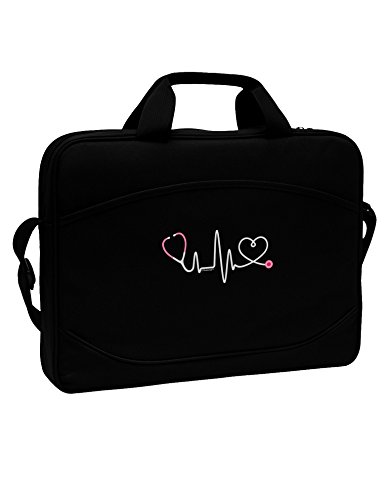 TooLoud Stethoscope Heartbeat 15" Dark Laptop / Tablet Case Bag
