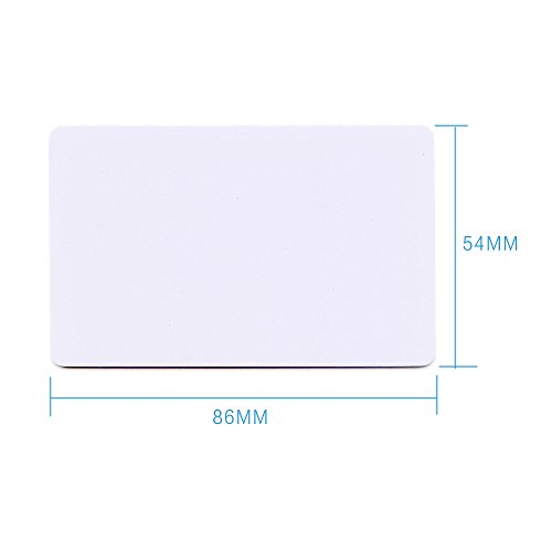 YIQing RFID 125Khz Writable Rewritable T5577 Proximity ID Thin Card (0.8mm) for Door Control Entry Access, Hotel Key Card (Pack of 100PCS) - Thumbnail 3
