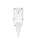 ShamBo Conditioner, 5 Mini USB Personal Space Air Cooler, Humidifier, Purifier, Desktop Cooling Fan for Office Household Outdoors, Whitef