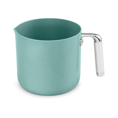 JadeCook Pocillo Lechero, Hervidor de Agua de 1.8 Lts Antiadherente 14 cm Premium Olla para Cafe Hervidor de Leche