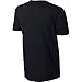 NIKE Sportswear Men's Just Do It Swoosh Tee, Black/White/Varsity Red, Medium