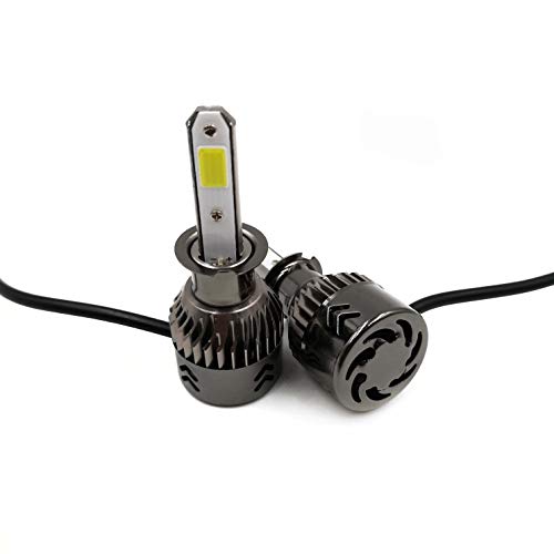 FANTELI H3 3000K Yellow LED Headlight Bulbs All-in-One Conversion Kit - 72W 8000LM Fog Driving Lights Foglights Extremely Bright - Thumbnail 6