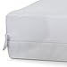 Water Proof Fully Encased Breathable Zippered Protector 6 Sided Cover Machine Washable Sofa Queen Size 60 by 72 inches Fits 4-6 inch Depth