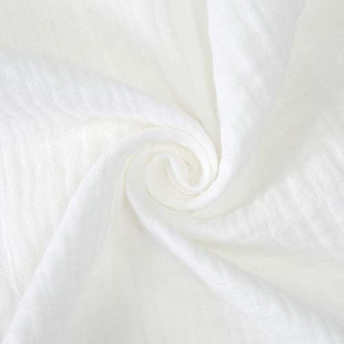 Toddler Sleepwear, Boy Girl 2 Pcs Pajamas Set Kid Summer Cotton Sleep Shorts Shirt White, 2T