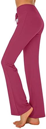 PACBREEZE Women's Bootcut Yoga Pants Comfortable High Waist Drawstring Lounge Pants