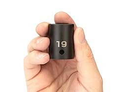 TEKTON 1/2 Inch Drive x 19 mm 6-Point Impact Socket