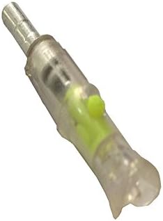 jiexi hwyp String-activated Led Lighted Arrow Nock for ID 7.62mm Shaft Toolless Design Pack of 6