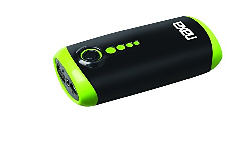 NAXA Electronics NAP-20 Canteen-4000, 5,600mAh, A Full-Size USB Input, Built-in LED Flashlight Portable Power Pack