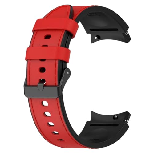 Siilicoine+Leather Strap For VVatch 7 6 4/5 Pro 40Mm 44Mm Band 6 4 Classic 47 43Mm 46Mm Replacement Correa Bracelet