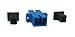 Cerrxian SC Singlemode Fiber Optic Adapter SC Female to SC Female UPC Simplex Single Mode Fiber Optical Network Internet Coupler Connector Adapter with Mount Panel (Blue 5-Pack)