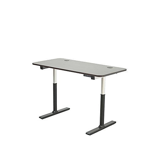 ApexDesk Vortex Series 60-in Wide 6-Button Electric Height Adjustable
Sit to Stand Desk Frame (Espresso Top, Memory Control)