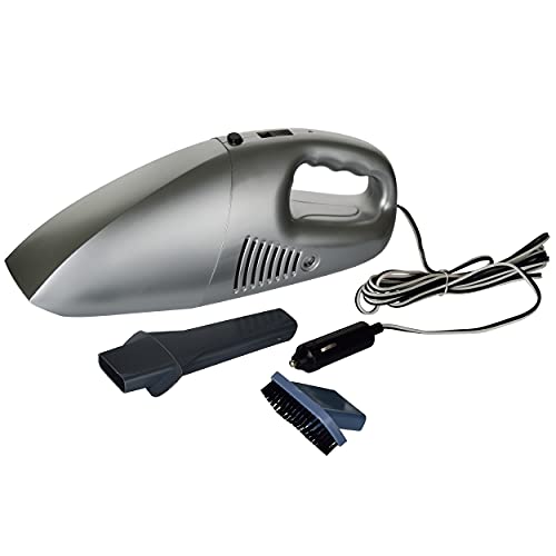 SANSHAM Car Vacuum Cleaner Advanced Design Portable Wet Dry Handheld High Power Strong Suction (Silver Color) SANSHAM Car Vacuum Cleaner Advanced Design Portable Wet Dry Handheld High Power Strong Suction (Silver Color)