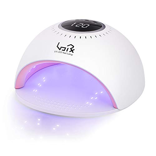 Urvoix UV LED Nail Lamp - 42 Light Beads LED 84W Nail Dryer Curing Lamp with Whitening Function, Automatic Sensor, 3 Timer, Touch Control Design for Nail and Toe Nail Gel Polish Salon - Thumbnail 7
