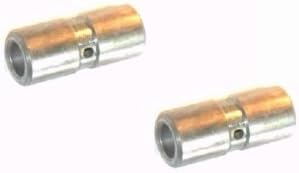 Set of 2 Spanner Bushings 3/8" ID x 16mm x 1-1/2" Long / Berliss