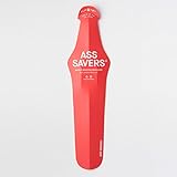 Ass Savers - New - Generation 4 - RAIN FENDERS Flip Tip - Clip On Mudguard Bicycle Fender (Red)