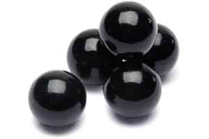 500 Counts X 0.43 Cal. Black PVC/Nylon Riot Balls Self Defense Less Lethal Practice PaintballL8