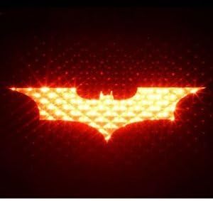 Amazon ブレーキ ライトで輝く バットマン ビギンズ ダークナイト シール ステッカー デカール ステッカー デカール 車 バイク