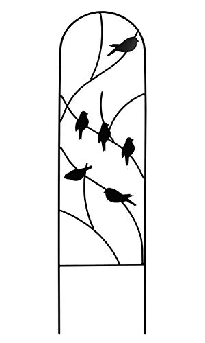 40 inch Perching Birds Pot Trellis