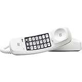 AT&amp;T 210M Trimline Corded Phone, 1 Handset, White (Office Product)
