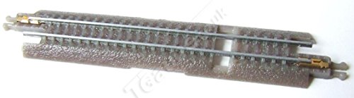 T-Gauge Model Trains 1:450 Scale 60mm Straight Track Section Grey