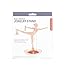 Kikkerland JK08-CO Ballerina Jewelry Stand, Copper