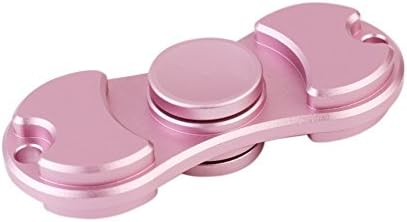 Hand Spinner, Eluckey Spinner Fidget Toy ADHD Focus Ultra Durable High Speed Fingertip Gyro for Kids &amp; Adults(Rose Red)