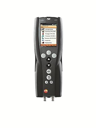 Conjunto básico Testo 324 - cantidades Medidor de fuga: Amazon.es: Bricolaje y herramientas
