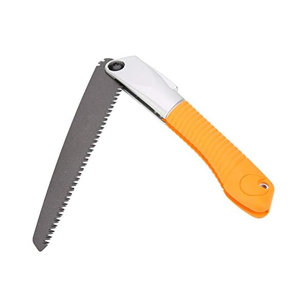 Akozon Klappsäge, Mehrzweck-Aluminiumgriff Faltbare Säge Gartenbeschneidungssäge GT-640