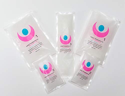 5 Extra Therapy Grade Gel Packs for Icekap migraine Cap