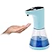 Me Sugar Soap Dispenser, Automatic Hands Free Soap Dispenser, 16oz/480ml, 5 Levels Adjustable, Auto IR Infrared Motion Sensor Soap Dispenser for Home Office Bathroom (Blue)