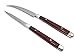 2pc Vintage Carving Knife Set Fruit Carving Tools Thai Knives Kitchen Vegetable