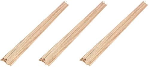Pitsco Education 52734 Balsa Wood, 1/8" x 1/8" x 36" (Pack of 50) (3-(Pack of 50))