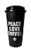 2018 Starbucks Black Reusable Travel Coffee Cup - (Grande 16 Oz)3 pack